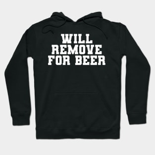 Drinking masks  Will Remove For Beer Hoodie